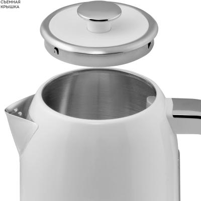 Чайник электрический GALAXY LINE GL 0352 сливочный нерж.сталь