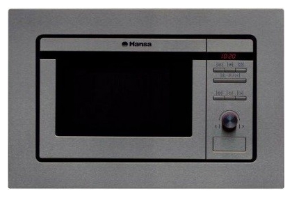 Встраиваемая микроволновая печь HANSA AMM20BEIH нерж. сталь