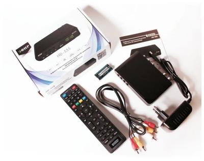 Цифровой ресивер DVB-T2 СИГНАЛ Эфир HD-555 черный