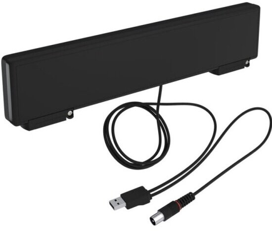 Антенна комнатная активная DVB-T2/ДМВ/МВ, РЭМО BAS-5310-USB HORIZON (1400)
