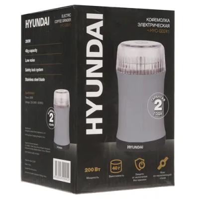 Кофемолка HYUNDAI HYC-G3241 черный