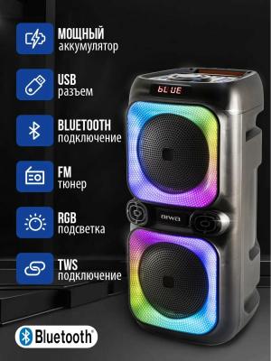 Мидисистема AIWA CAS-514 50Вт Ак FM USB TF AUX BT 