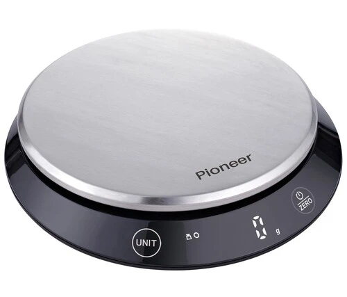 Весы кухонные Pioneer PKS1011 черный /сталь