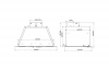 Вытяжка полновстраиваемая ELIKOR Врезной блок BOX 52П-700 черный