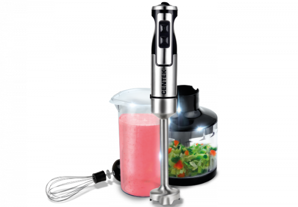 Блендер погружной CENTEK CT-1338 черн/сталь