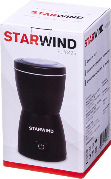 Кофемолка STARWIND SGP8426 черный