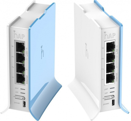 Wi-Fi роутер MIKROTIK hAP lite (RB941-2ND) N300 10/100BASE-TX белый
