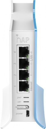 Wi-Fi роутер MIKROTIK hAP lite (RB941-2ND) N300 10/100BASE-TX белый
