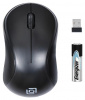 Мышь OKLICK 605SW черный оптическая (1200dpi) беспроводная USB