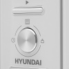 Встраиваемая микроволновая печь HYUNDAI HBW 2040 WG белый (20л.)