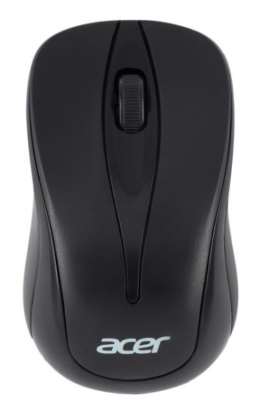 Мышь ACER OMR131 черный оптическая (1000dpi) беспроводная USB для ноутбука (2but) (ZL.MCEEE.01E)