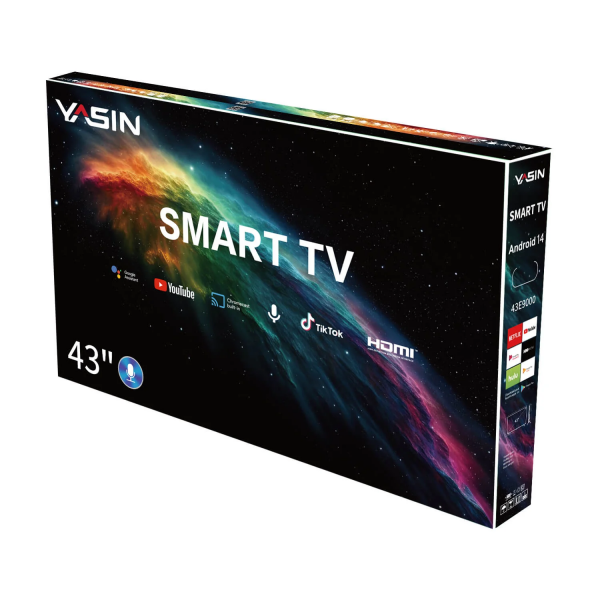 Телевизор LED YASIN 43E9000 FHD Smart (Android)