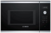Встраиваемая микроволновая печь BOSCH BFL554MS0 25л. 900Вт нержавеющая сталь/черный