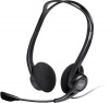 Наушники с микрофоном LOGITECH 960 черный 2.4м накладные
