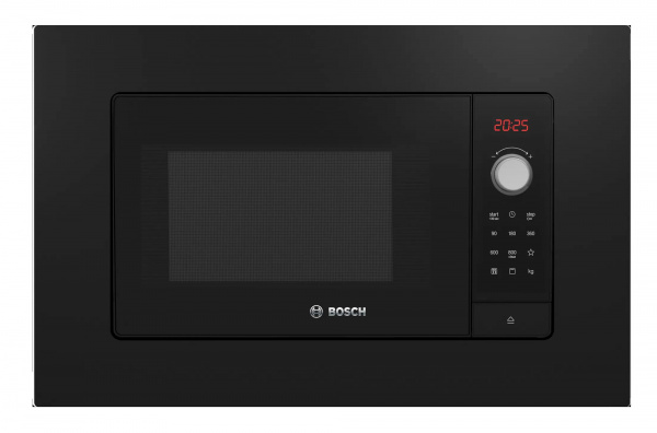 Встраиваемая микроволновая печь BOSCH BEL653MB3 черный (25л.)